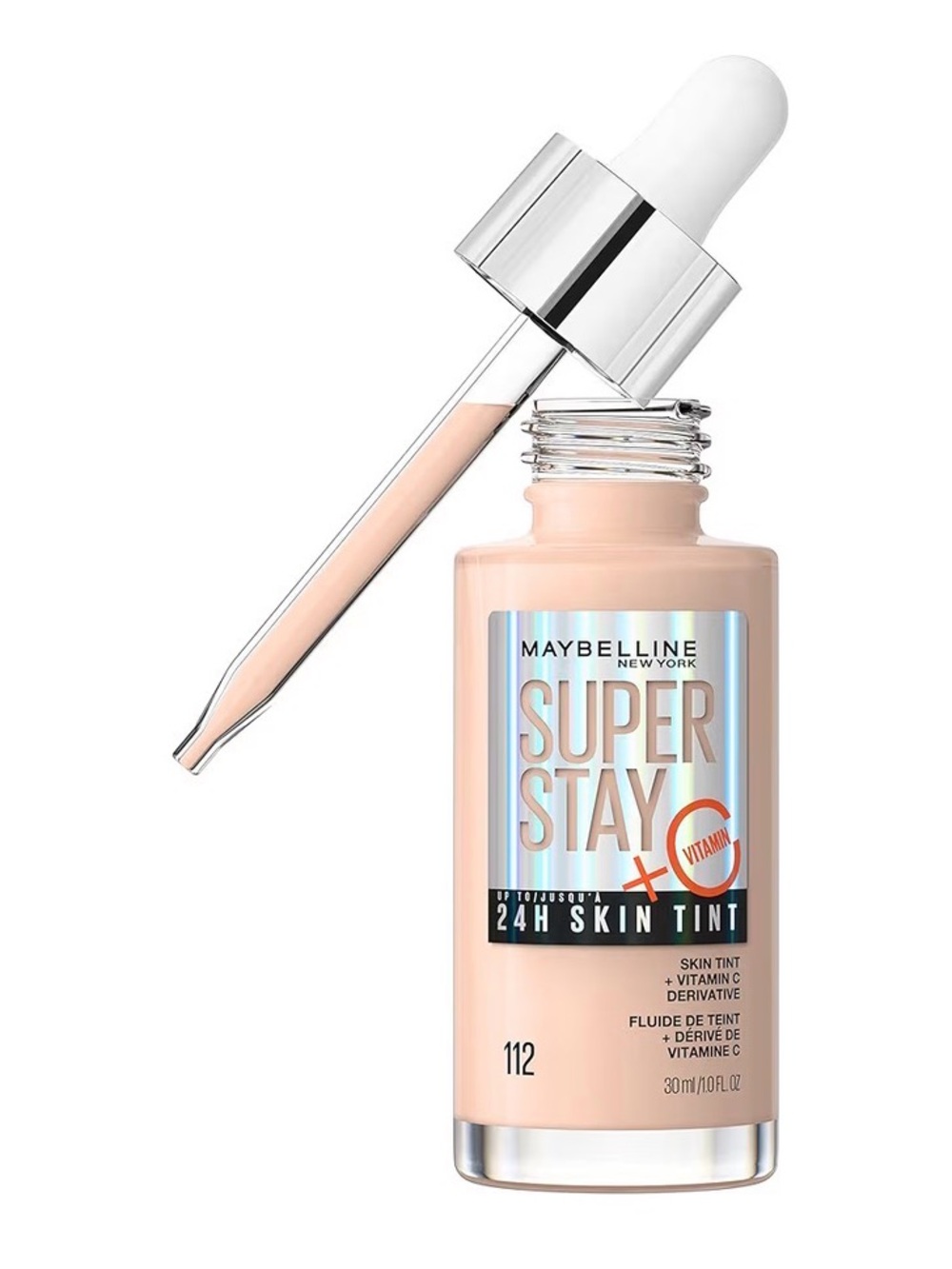 Maybelline SuperStay Skin Tint - Light Beige (112) (Bundle of 2)